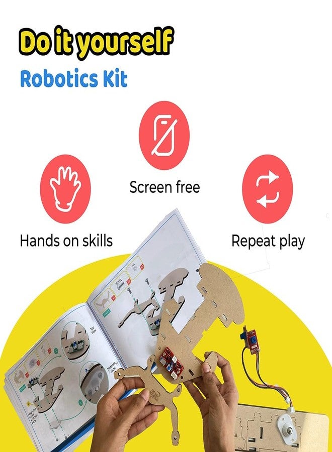 MakerVerse LumoBug | Light Sensor Robot | DIY Robotic Kit | Bio-Inspired STEM Science Project for Kids Aged 8,9,10,11,12,13,14 | Learn Sensors & Robotics for Boys & Girls - Image 5